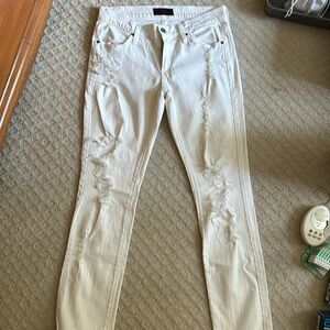 James Jeans size 27 ripped jeans
